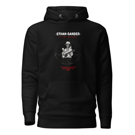 "wednesday" Black Hoodie